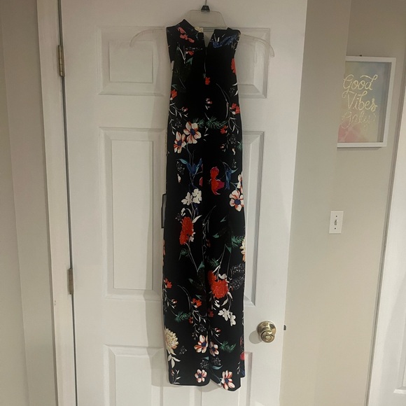 XL Rachel Roy navy blue floral sleeveless dress - Picture 4 of 5